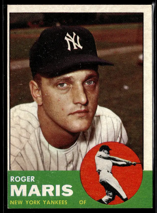 #150 Roger Maris 1963 Topps #120 *LIVE AUCTION*