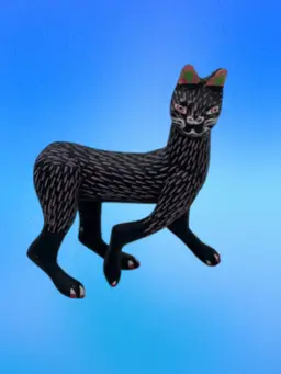 Carved Wood Signed Antonio Aragon Alebrije Mexican Folk Art Animal READ