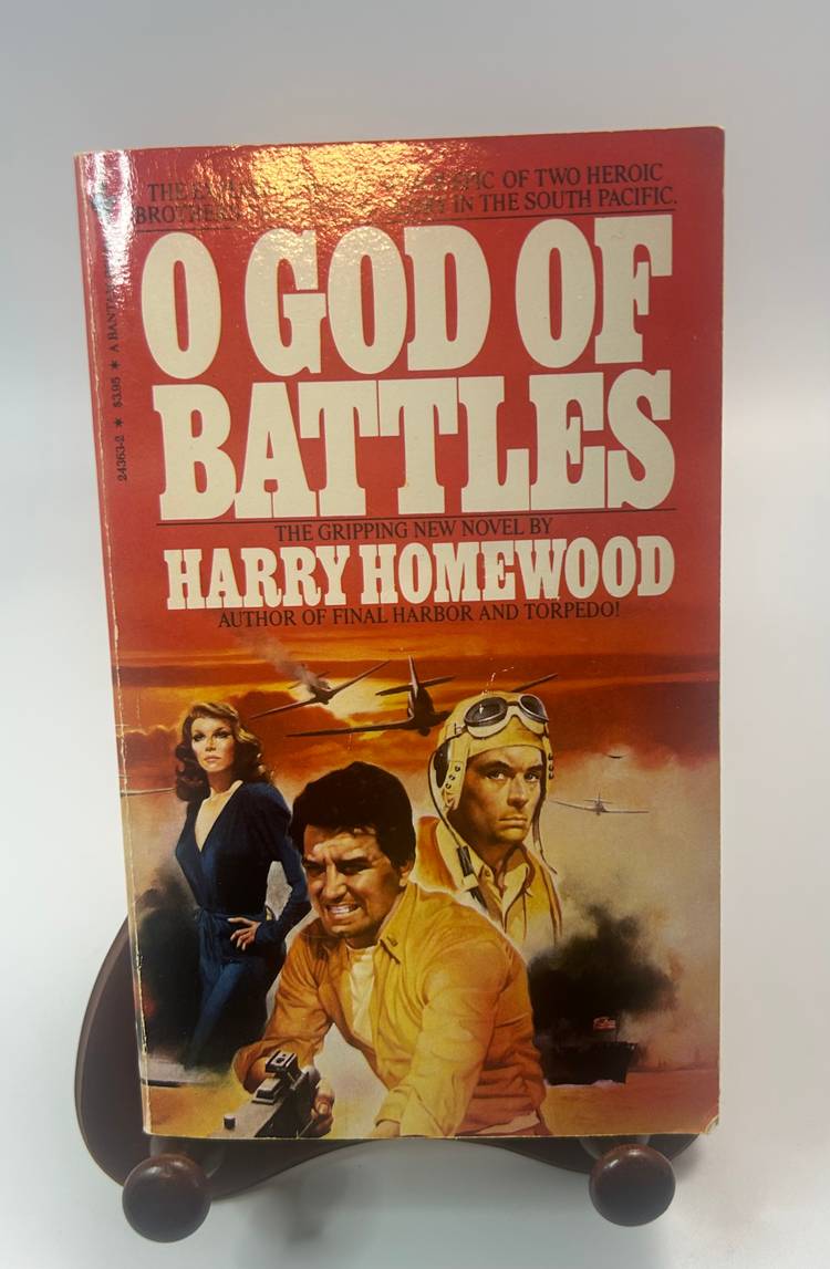 Vintage 'O God of Battles' Harry Homewood Paperback Book 1984 Bantam