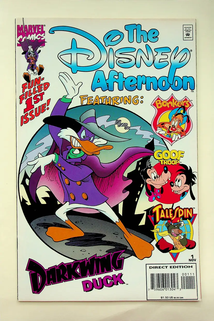 Disney Afternoon #1 (Nov 1994, Marvel) - Near Mint
