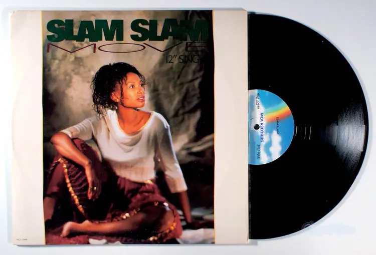 Slam Slam - Move (1990) Vinyl 12" Single • Dance All Night Remix