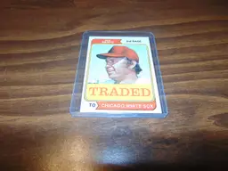 ex+-vintage-1974 topps traded #270t ron santo-whitesox-hof-mlb