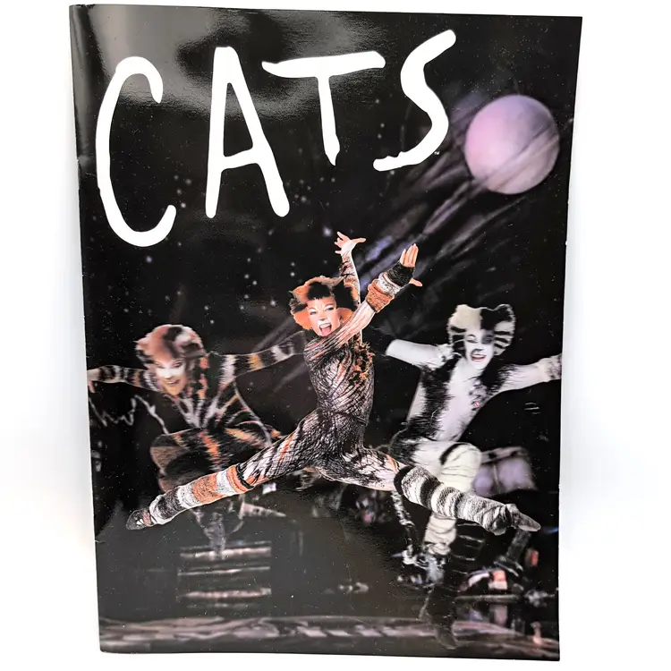Cats Original 2001 Touring Company Souvenir Brochure Andrew Lloyd Webber Musical