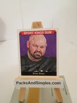 Brian Shaw SportKings Sage 2018 StrongMan Trading Card