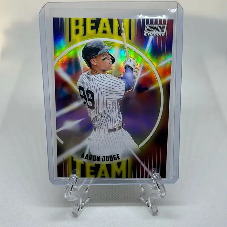 Aaron Judge 2022 Stadium Club  New York Yankees Beam Team
