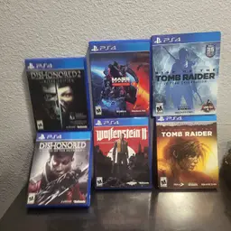 Lot of 6 PS4 Games