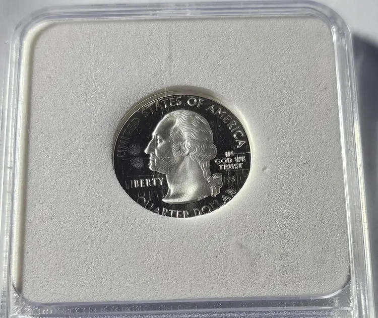 2007-S Wyoming SILVER 1st Day of Issue Ultra Cameo