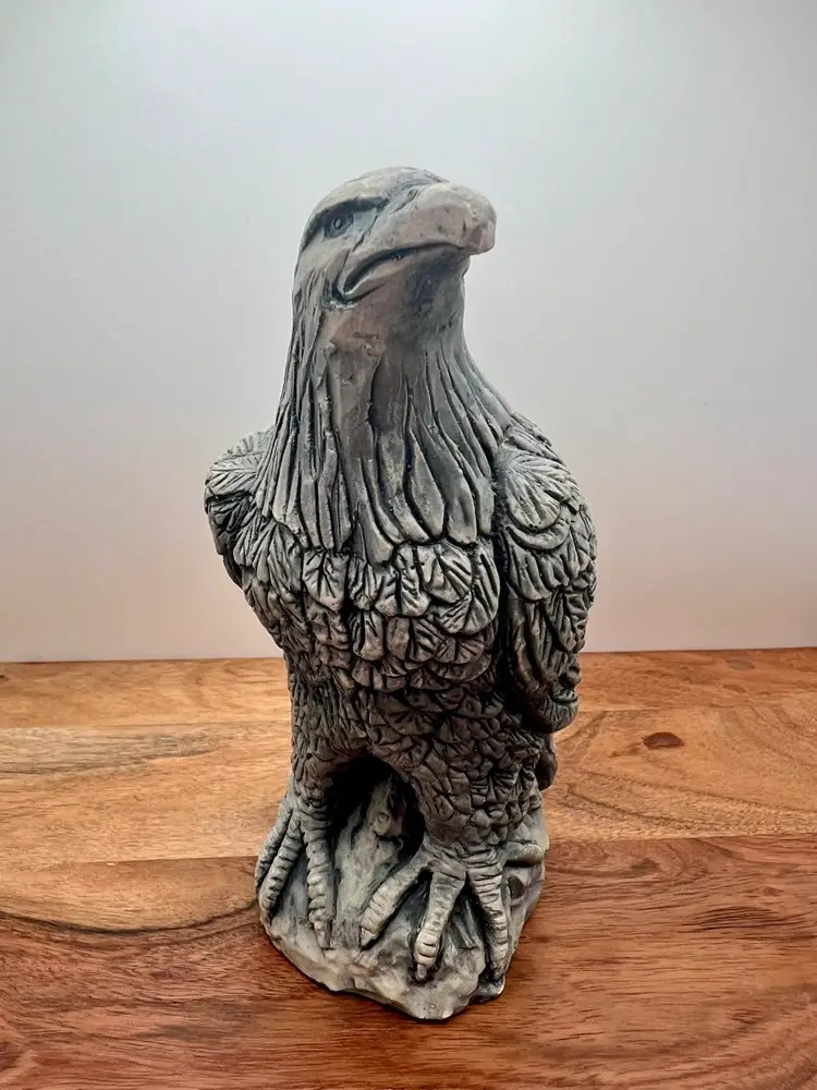 Mount St Helens Ash Eagle Sculpture