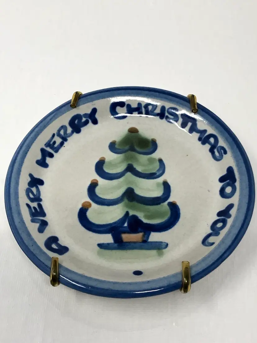 M A Hadley Very Merry Christmas Small Plate
