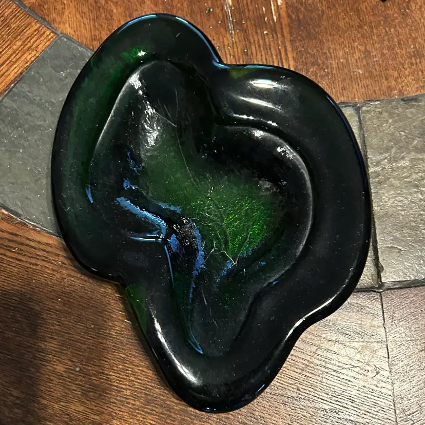 MCM Blenko Freeform Ashtray