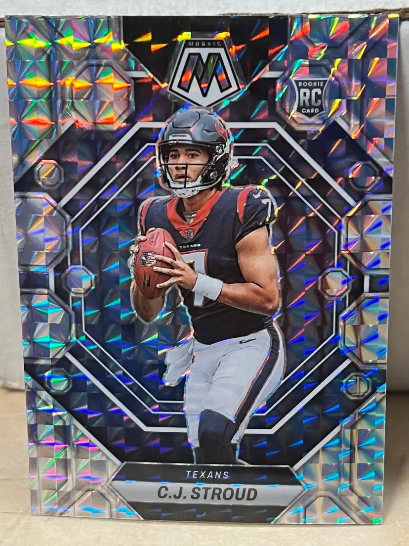 2023 Mosaic C.J. Stroud Texans Rookie Card