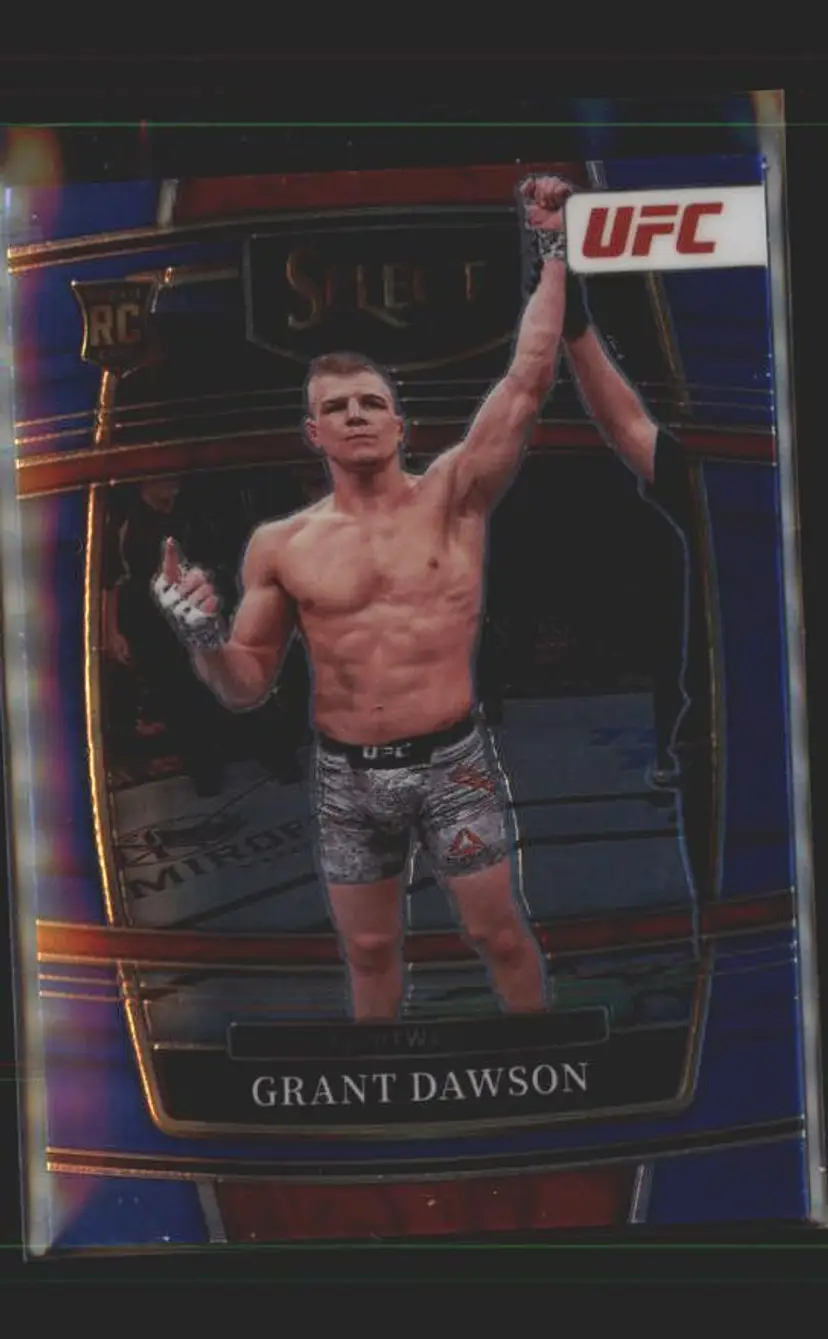 2022 Panini Select UFC #1 Grant Dawson Blue - (137) -
