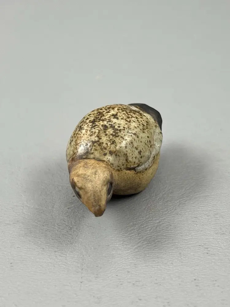 Vintage Tremar UK Potteries Baby Bird Figurine Miniature 2" Liskeard Cornwall