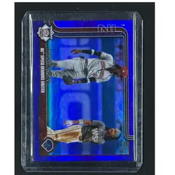 2025 Topps #639 SN #/250 Think Fast! NL Speed Demons United Purple Rainbow Foil Cincinnati Reds