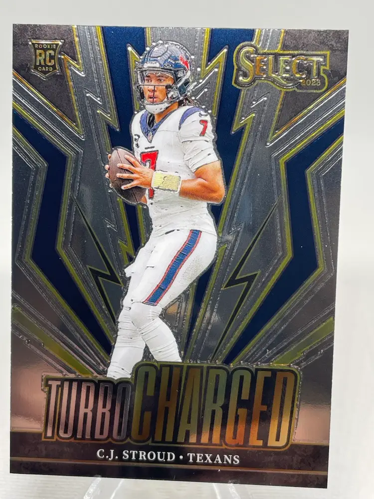 2023 Panini Select - Turbocharged C.J. Stroud #TUR-CST Rookie Card Texans