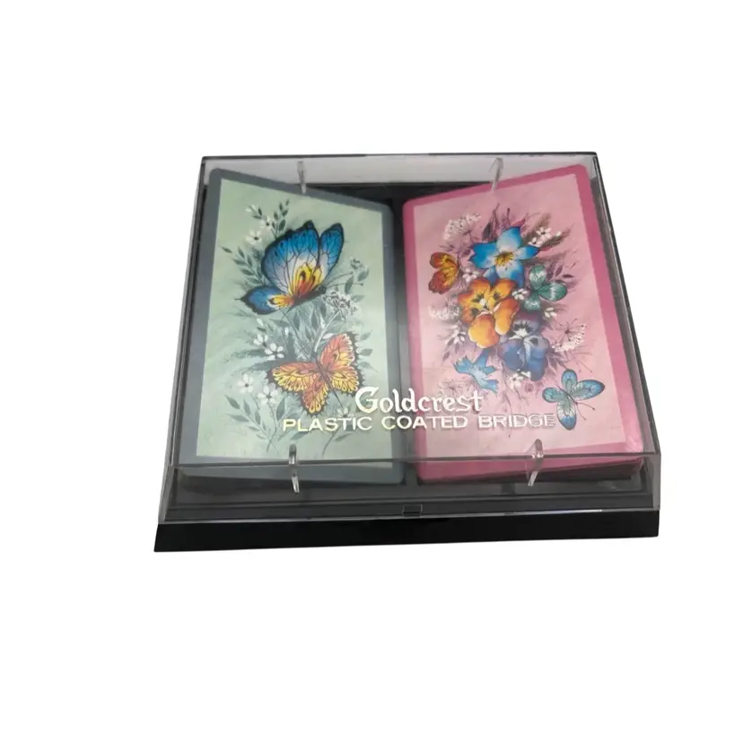 Goldcrest Plastic Coated Set Of Bridge Cards