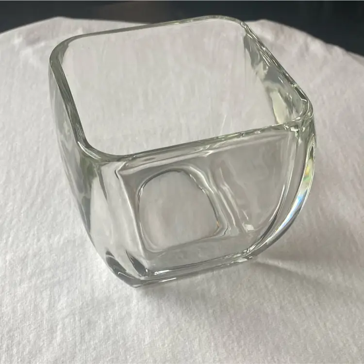 Clear Glass Dish 4”