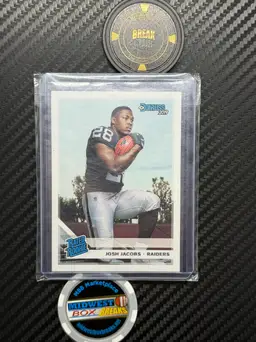 Josh Jacobs RC Green Bay Packers / Raiders