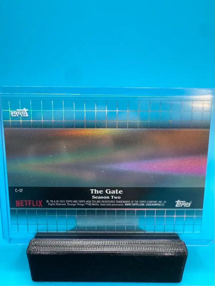 Chapter Nine The Gate Topps High-Tek Stranger Things