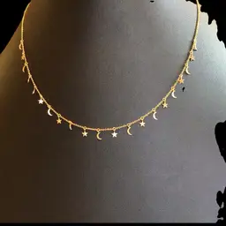 Moon & Stars Necklace