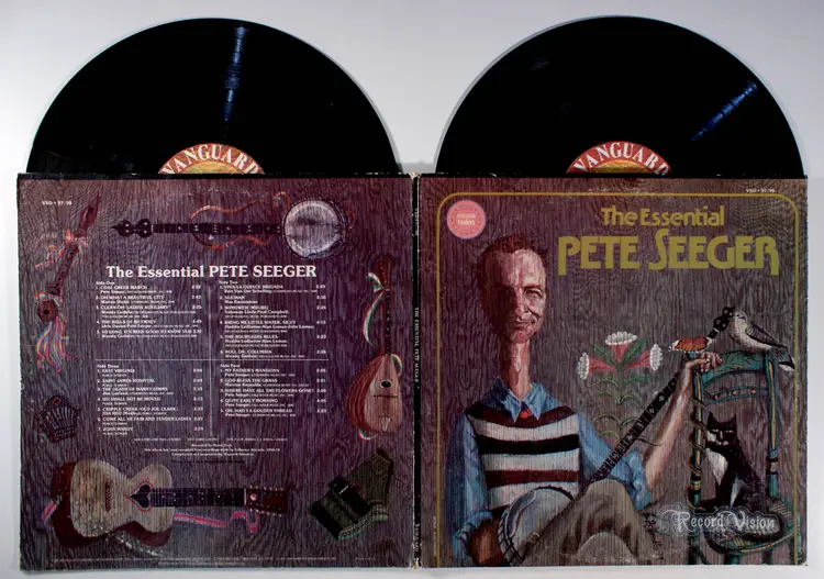 Pete Seeger - The Essential (1978) Vinyl LP • Best of, Greatest Hits, Folk