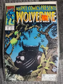 1991 Marvel Presents Wolverine #91 Comics VTG Collectible Vintage Classic