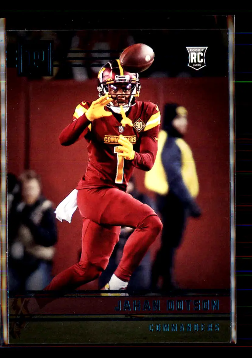 Jahan Dotson 2022 Panini Chronicles Teal Panini #PA-9 - (113) - Washington Commanders