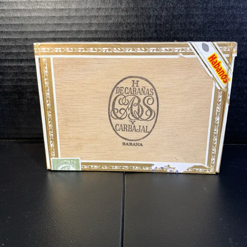 Habanos Cigar Box Wood