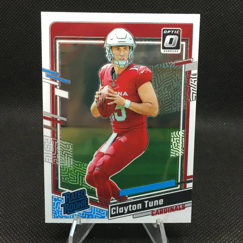 Clayton Tune 2023 Panini Donruss Optic Football Rated Rookie #202 - Arizona Cardinals