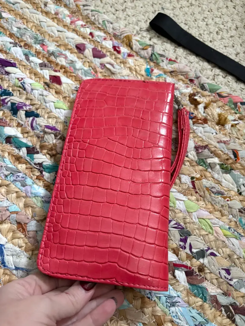 Red Purse Wristlet