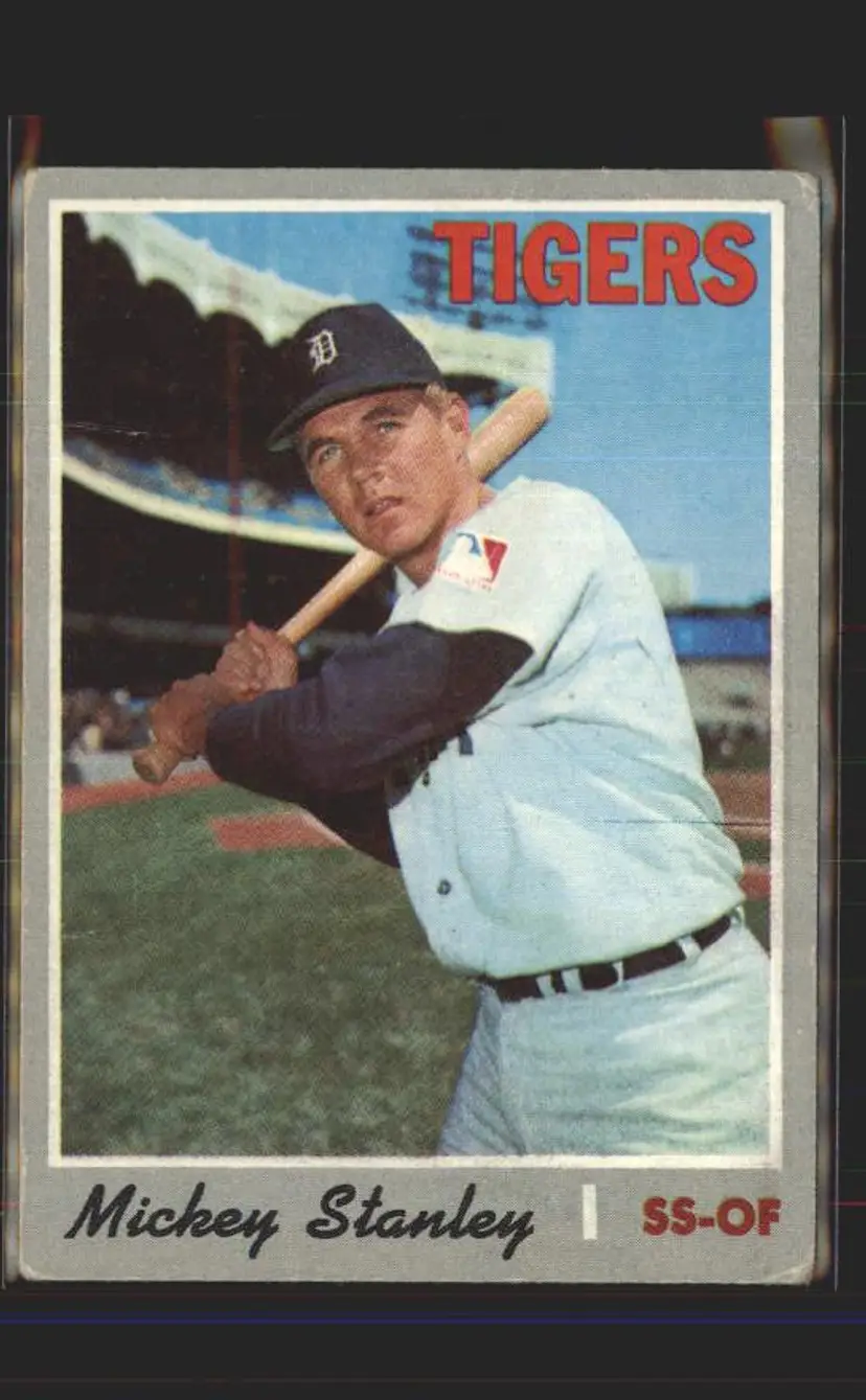 Mickey Stanley 1970 Topps #383 - () - Detroit Tigers
