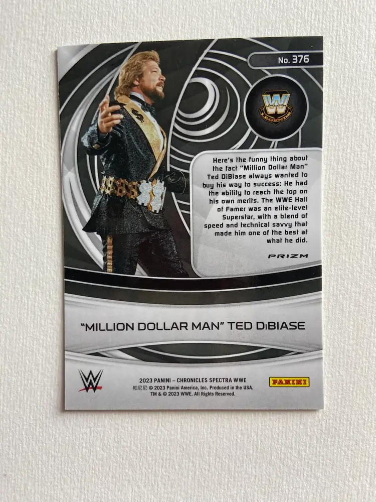 Million Dollar Man Ted DiBiase Silver Wave Spectra