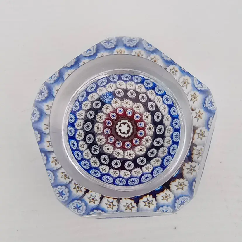 Whitefriars millefiori paperweight, 1979