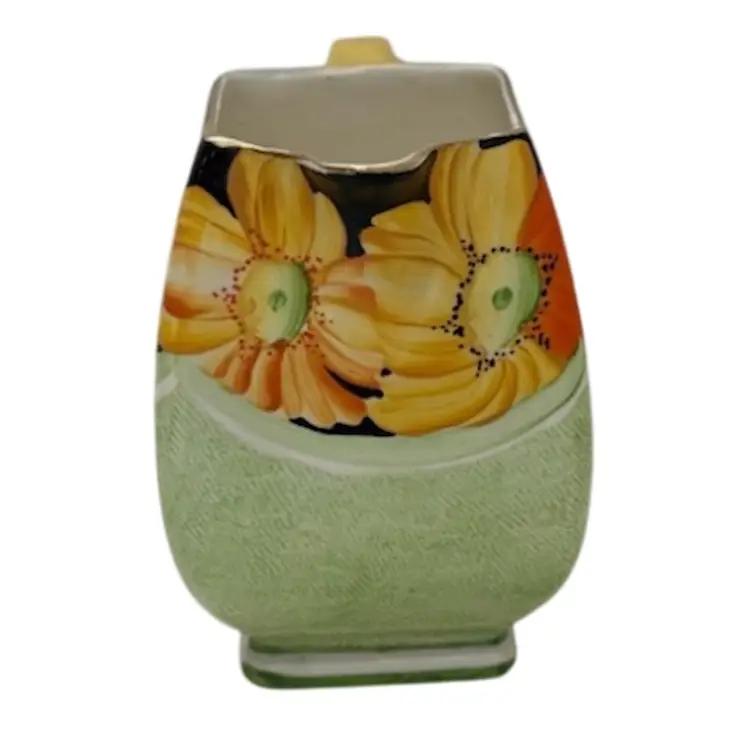 Vintage Art Deco Square Pitcher By Gray’s Pottery Stoke On Trent England