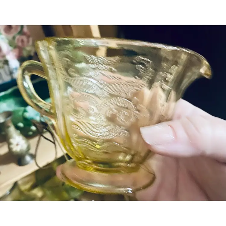 30’s Federal Glass creamer