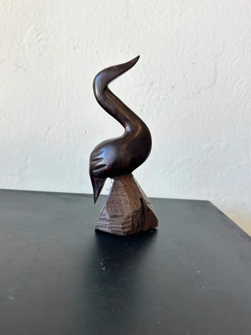 Hand Carved Ironwood  Pelican