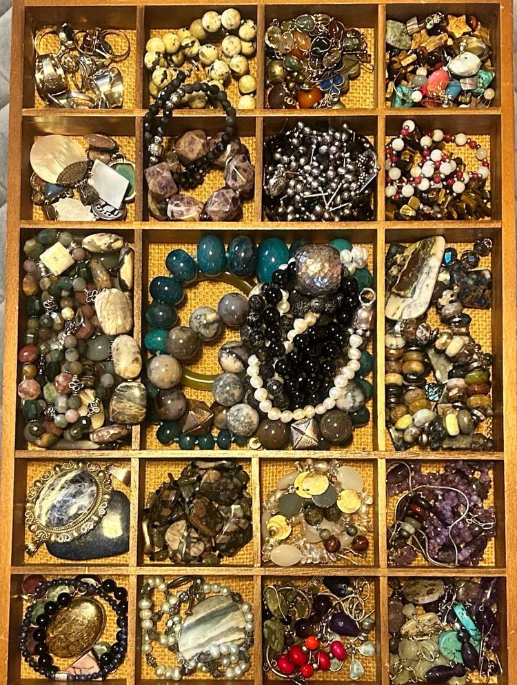 Stunning Natural Stone Jewelry - Fun Word Games & Giveaways Too!