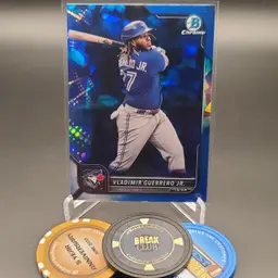 Vladimir Gurrero Jr. 2022 Bowman Chrome Sapphire Card #55 Toronto Blue Jays Baseball Card