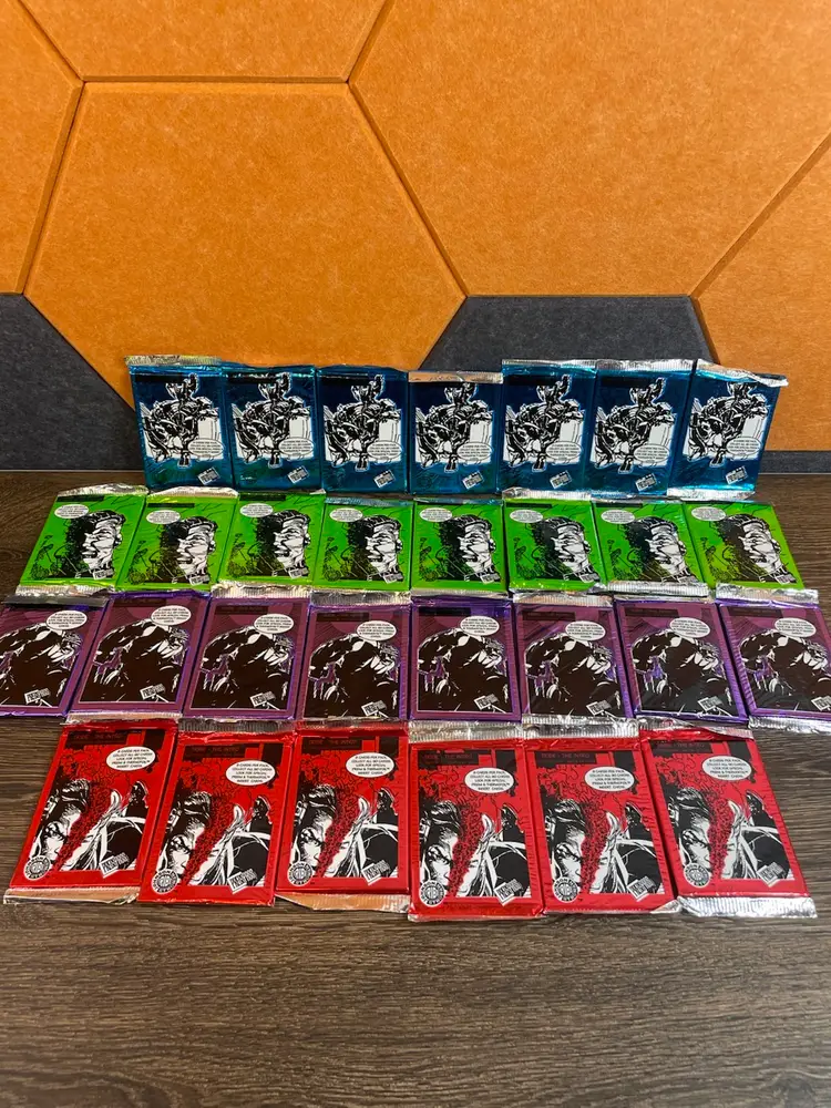 Johnson Stroman Tribe-The Intro, Press Pass Trading Cards 1993 (Lot Of 29 New Sealed Packs)