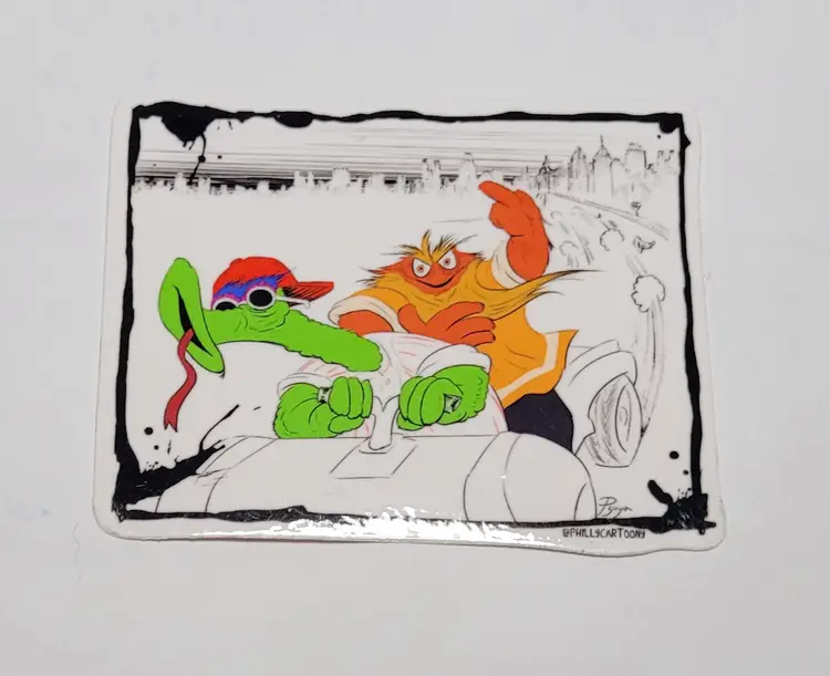 Jawn & Loathing In Philly - Sticker/Magnet