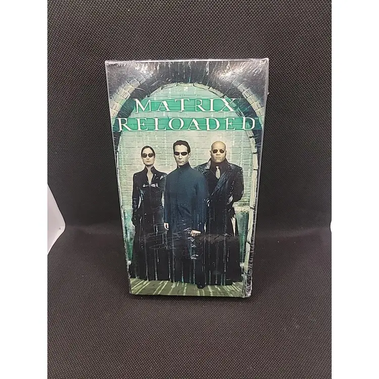 Matrix Reloaded SEALED VHS 2003