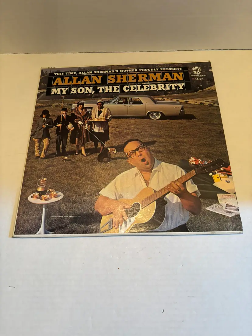 Vintage Vinyl Allen Sherman "My Son the Celebrity" by Warner Bro. Records 1963