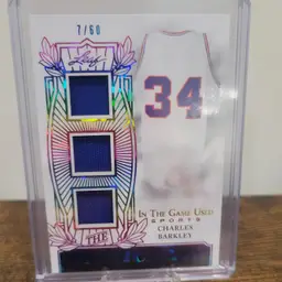 Charles Barkley Leaf Game used /60