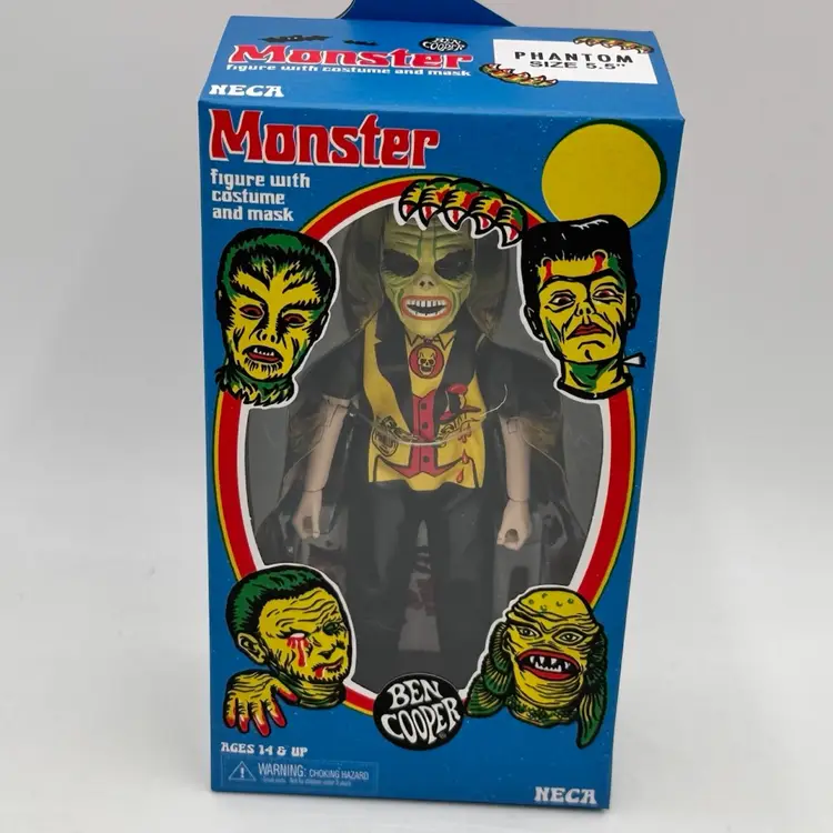 Phantom Neca Ben Cooper 5.5” Clothed Action Figure Halloween Costume & Mask