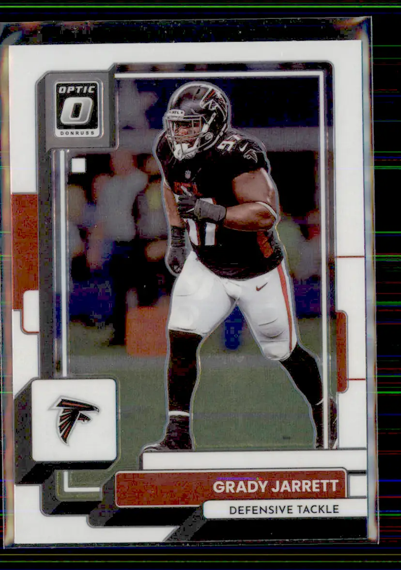Grady Jarrett 2022 Donruss Optic #11 - Atlanta Falcons - (130-71)