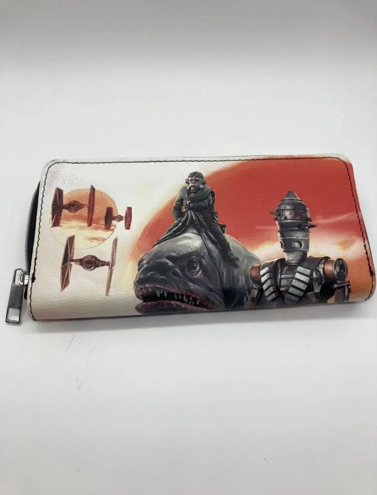 STAR WARS THE MANDALORIAN ZIP-AROUND WALLET OFFICIAL LICENSED PRODUCT NEW