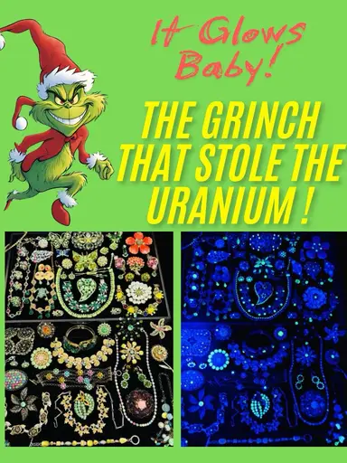 Glow Glow Baby! Uranium Jewelry With Adored