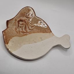 Studio Art Pottery fish dish Trinket
