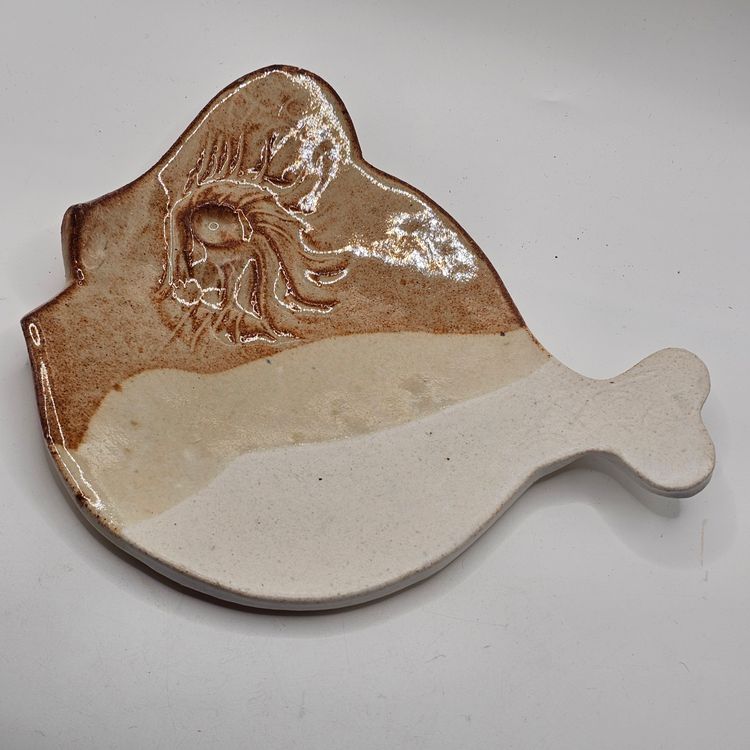 Studio Art Pottery fish dish Trinket