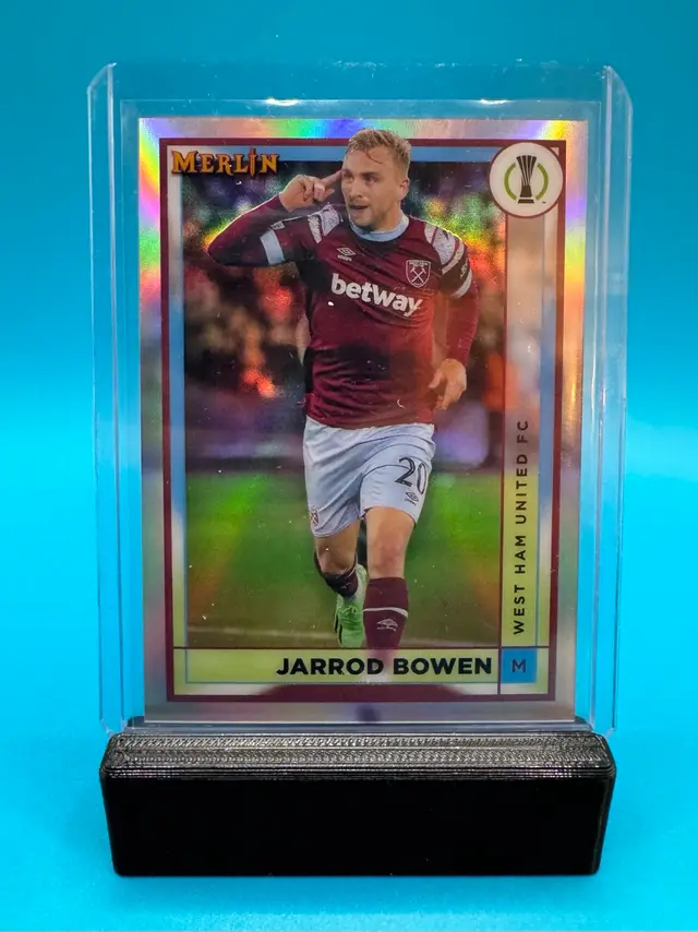 Jarrod Bowen Topps Merlin Refractor West Ham